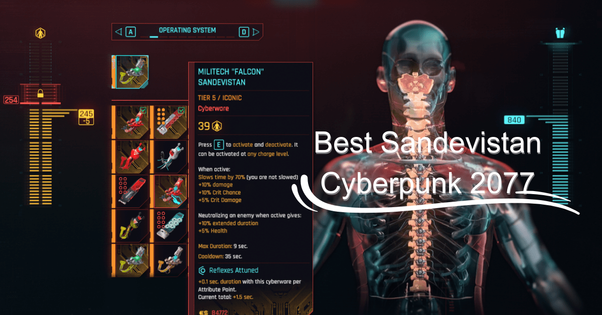 Best Sandevistan Cyberpunk 2077